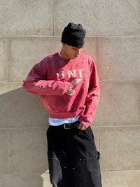 "STRIKER" crewneck
